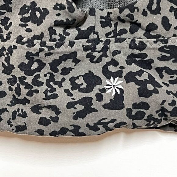NWOT ATHLETA Warrior Longline Sports Bra Cheetah Print Sz M Host Pick - Picture 5 of 7